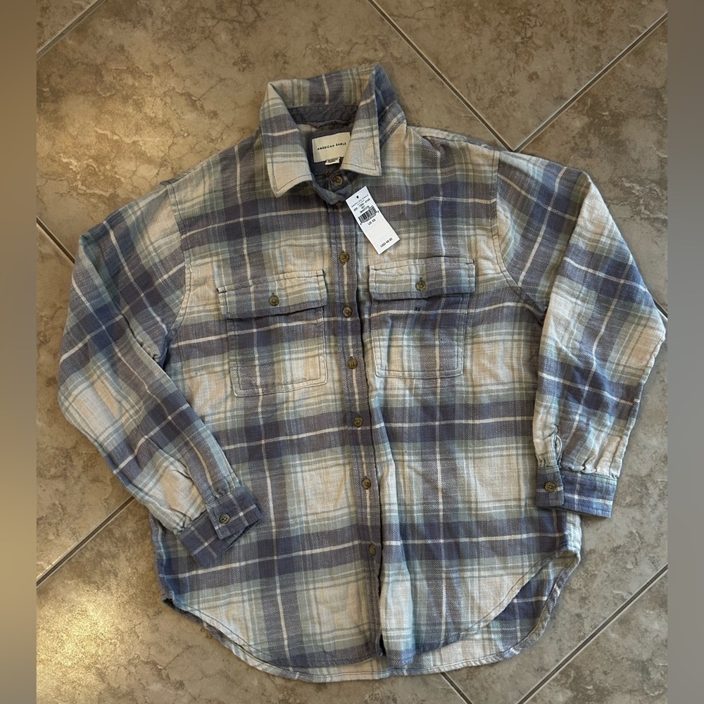 American Eagle flannel NWT